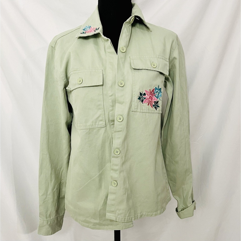 Her Universe Disney Raya and The Last Dragon Sisu Jacket Shirt XS Sea Foam Green